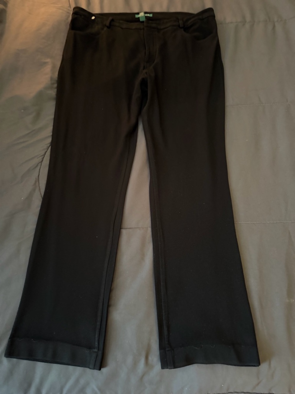 Lauren Ralph Lauren Black Women's Dress pants with Green Label . Size 16